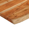 vidaXL - Wastafelblad - rechthoekig - 70x60x2,5 - massief - acaciahout