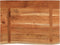 vidaXL - Wastafelblad - rechthoekig - 80x60x2,5 - massief - acaciahout