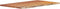 vidaXL - Wastafelblad - rechthoekig - 90x60x2,5 - massief - acaciahout