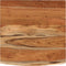 vidaXL - Wastafelblad - vierkant - 60x60x2,5 - massief - acaciahout