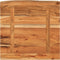 vidaXL - Wastafelblad - vierkant - 60x60x2,5 - massief - acaciahout