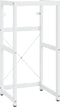 vidaXL - Wastafelframe - 40x38x83 - cm - ijzer - wit