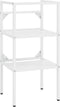 vidaXL - Wastafelframe - 40x38x83 - cm - ijzer - wit