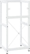 vidaXL - Wastafelframe - 40x38x83 - cm - ijzer - wit