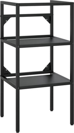 vidaXL - Wastafelframe - 40x38x83 - cm - ijzer - zwart