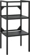 vidaXL - Wastafelframe - 40x38x83 - cm - ijzer - zwart