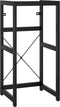 vidaXL - Wastafelframe - 40x38x83 - cm - ijzer - zwart