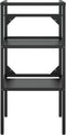 vidaXL - Wastafelframe - 40x38x83 - cm - ijzer - zwart