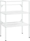 vidaXL - Wastafelframe - 59x38x83 - cm - ijzer - wit