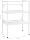 vidaXL - Wastafelframe - 59x38x83 - cm - ijzer - wit