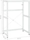 vidaXL - Wastafelframe - 59x38x83 - cm - ijzer - wit