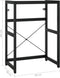 vidaXL - Wastafelframe - 59x38x83 - cm - ijzer - zwart