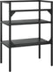 vidaXL - Wastafelframe - 59x38x83 - cm - ijzer - zwart
