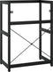 vidaXL - Wastafelframe - 59x38x83 - cm - ijzer - zwart