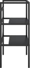 vidaXL - Wastafelframe - 59x38x83 - cm - ijzer - zwart
