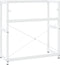 vidaXL - Wastafelframe - 79x38x83 - cm - ijzer - wit