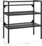 vidaXL - Wastafelframe - 79x38x83 - cm - ijzer - zwart