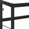 vidaXL - Wastafelframe - 79x38x83 - cm - ijzer - zwart