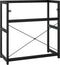 vidaXL - Wastafelframe - 79x38x83 - cm - ijzer - zwart
