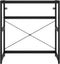 vidaXL - Wastafelframe - 79x38x83 - cm - ijzer - zwart
