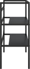 vidaXL - Wastafelframe - 79x38x83 - cm - ijzer - zwart