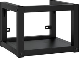 vidaXL - Wastafelframe - wandgemonteerd - 40x38x31 - cm - ijzer - zwart