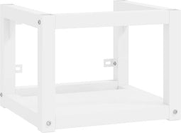 vidaXL - Wastafelframe - wandgemonteerd - 40x38x31 - cm - ijzer - wit