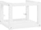 vidaXL - Wastafelframe - wandgemonteerd - 40x38x31 - cm - ijzer - wit