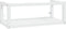 vidaXL - Wastafelframe - wandgemonteerd - 79x38x31 - cm - ijzer - wit