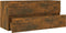 vidaXL - Wastafelkast - 100x38,5x45 - cm - bewerkt - hout - gerookt - eikenkleurig