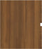 vidaXL - Wastafelkast - 100x38,5x45 - cm - bewerkt - hout - bruineikenkleurig