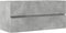 vidaXL - Wastafelkast - 100x38,5x45 - cm - spaanplaat - betongrijs