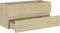 vidaXL - Wastafelkast - 100x38,5x45 - cm - spaanplaat - sonoma - eikenkleurig