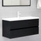 vidaXL - Wastafelkast - 100x38,5x45 - cm - spaanplaat - zwart