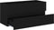 vidaXL - Wastafelkast - 100x38,5x45 - cm - spaanplaat - zwart