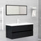 vidaXL - Wastafelkast - 100x38,5x45 - cm - spaanplaat - zwart