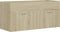 vidaXL - Wastafelkast - 100x38,5x46 - cm - spaanplaat - sonoma - eikenkleurig