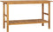 vidaXL - Wastafelkast - 132x45x75 - cm - massief - teakhout