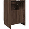 vidaXL - Wastafelkast - 40x37x59 - cm - bewerkt - hout - bruin - eikenkleurig