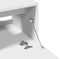 vidaXL - Wastafelkast - 40x37x59 - cm - bewerkt - hout - wit