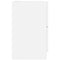 vidaXL - Wastafelkast - 40x37x59 - cm - bewerkt - hout - wit