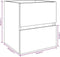 vidaXL - Wastafelkast - 41x38,5x45 - cm - bewerkt - hout - grijs - sonoma - eikenkleur