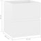 vidaXL - Wastafelkast - 41x38,5x45 - cm - bewerkt - hout - wit