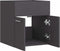 vidaXL - Wastafelkast - 41x38,5x46 - cm - spaanplaat - grijs