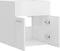 vidaXL - Wastafelkast - 41x38,5x46 - cm - spaanplaat - hoogglans - wit