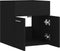 vidaXL - Wastafelkast - 41x38,5x46 - cm - spaanplaat - zwart