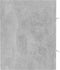 vidaXL - Wastafelkast - 41x38,5x48 - cm - spaanplaat - betongrijs