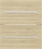 vidaXL - Wastafelkast - 41x38,5x48 - cm - spaanplaat - sonoma - eikenkleurig