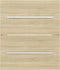 vidaXL - Wastafelkast - 41x38,5x48 - cm - spaanplaat - sonoma - eikenkleurig