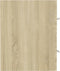 vidaXL - Wastafelkast - 41x38,5x48 - cm - spaanplaat - sonoma - eikenkleurig